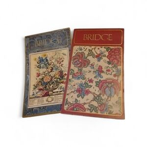 2x Vintage Bridge Score Pads